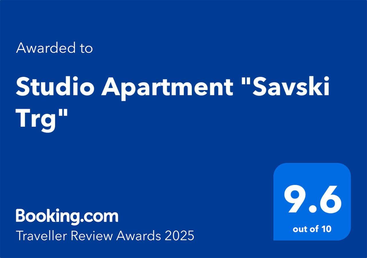 Studio Apartment "Savski Trg" Belgrad Zewnętrze zdjęcie